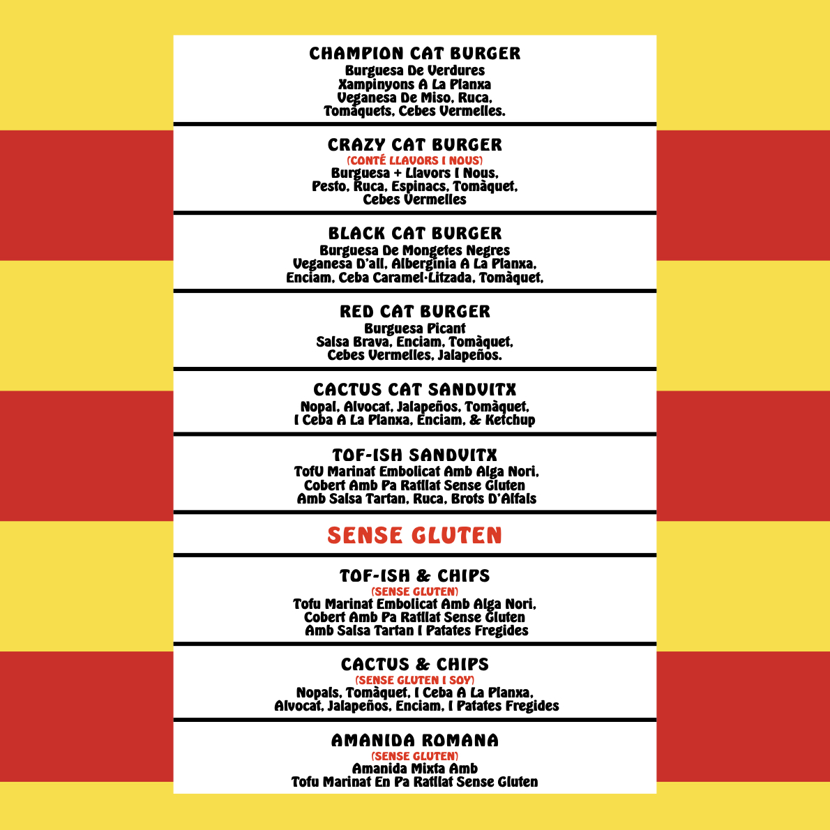 Catalan menu